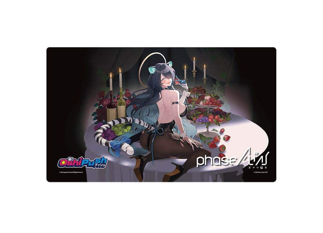 Gamers Guild AZ Oshi Push! Oshi Push! TCG: Gen 3 - Phase Alias | Limited Edition Neoprene Playmat: Makina Erina (Pre-Order) GTS