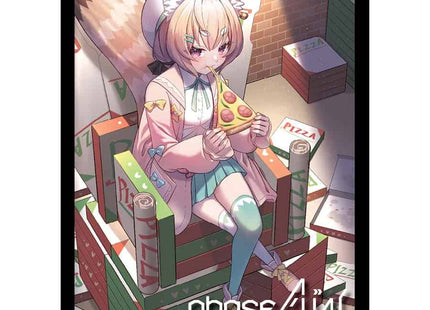 Gamers Guild AZ Oshi Push! Oshi Push! TCG: Gen 3 - Phase Alias | Limited Edition Standard Foil Sleeves: Komachi Panko (105ct) (Pre-Order) GTS