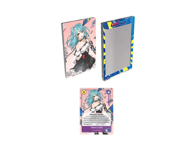 Gamers Guild AZ Oshi Push! Oshi Push! TCG: Gen 3 - Phase Alias | Magsnap Acrylic Card Case & Promo Card (Pre-Order) GTS