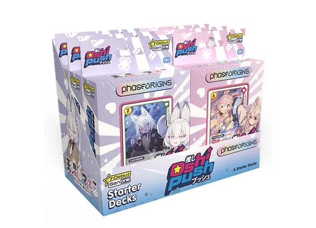 Gamers Guild AZ Oshi Push! Oshi Push! TCG: Gen One Starter Deck [Wave 2] (Pre-Order) GTS