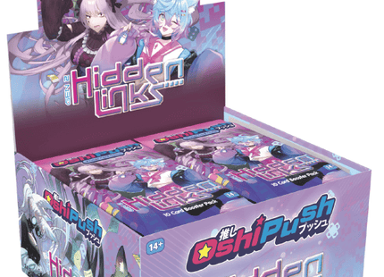Gamers Guild AZ Oshi Push! Oshi Push! TCG: Hidden Links - Booster Display (Pre-Order) GTS