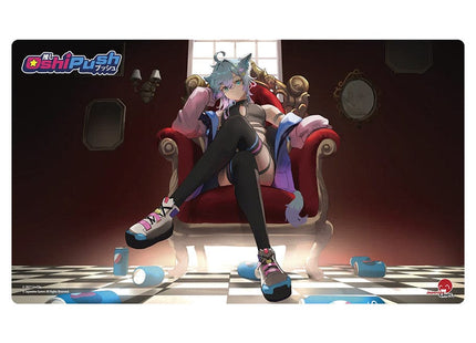 Gamers Guild AZ Oshi Push! Oshi Push! TCG: Playmat - LineChu (Pre-Order) ACD Distribution
