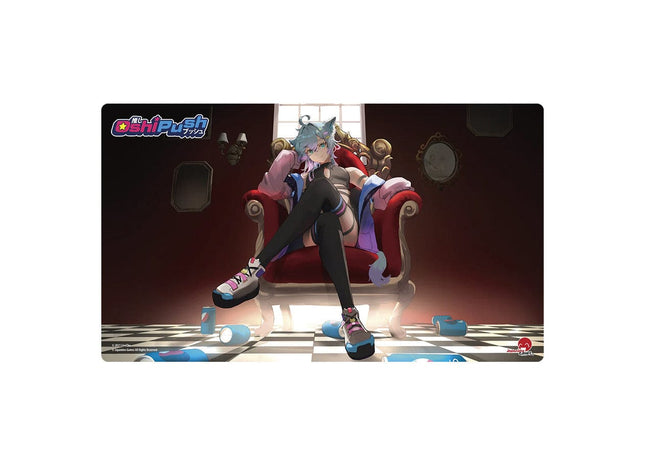 Gamers Guild AZ Oshi Push! Oshi Push! TCG: Playmat - LineChu (Pre-Order) ACD Distribution