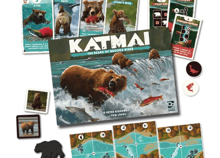 Gamers Guild AZ Osprey Games Katmai: The Bears of Brook River (Pre-Order) ACD Distribution