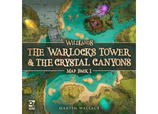 Gamers Guild AZ Osprey Games Wildlands: The Warlocks Tower & The Crystal Canyons - Map Pack 1 GTS