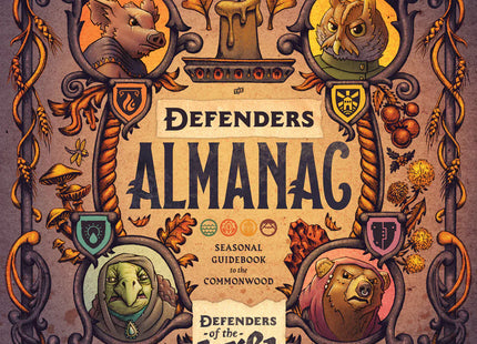 Gamers Guild AZ Outlandish Games The Defenders Almanac (Pre-Order) Quartermaster Direct