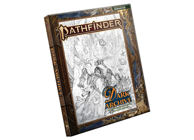 Gamers Guild AZ Paizo Pathfinder 2E: Dark Archive Remastered - Sketch Cover (Pre-Order) ACD Distribution