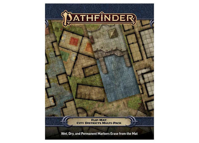 Gamers Guild AZ Paizo Pathfinder 2E: Flip-Mat: City Districts Multi-Pack (Pre-Order) ACD Distribution