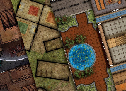 Gamers Guild AZ Paizo Pathfinder 2E: Flip-Mat: Grand Mansion Multi-Pack (Pre-Order) Southern Hobby