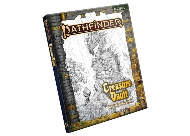 Gamers Guild AZ Paizo Pathfinder 2E: Treasure Vault Remastered Sketch Cover Edition (Pre-Order) ACD Distribution