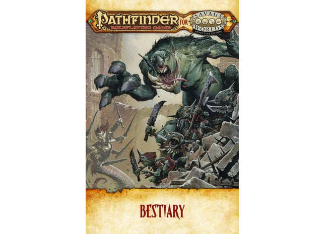 Gamers Guild AZ Paizo Pathfinder for Savage Worlds: Bestiary Studio 2