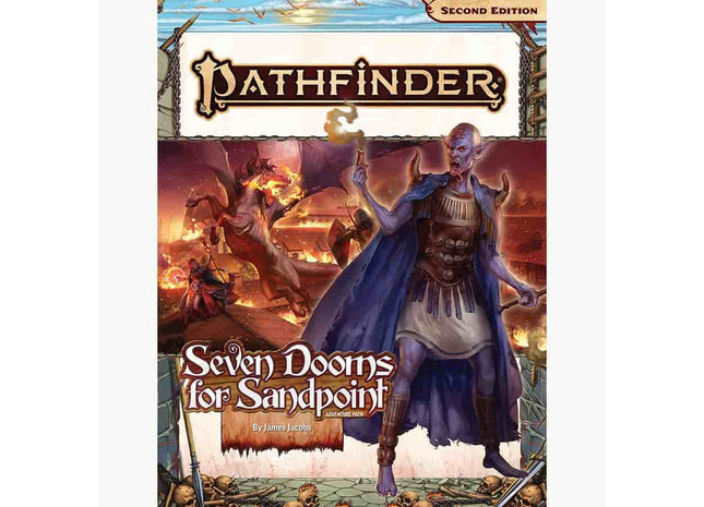 Gamers Guild AZ Paizo Pathfinder RPG (2E) Adventure Path: Seven Dooms For Sandpoint (Paperback) GTS