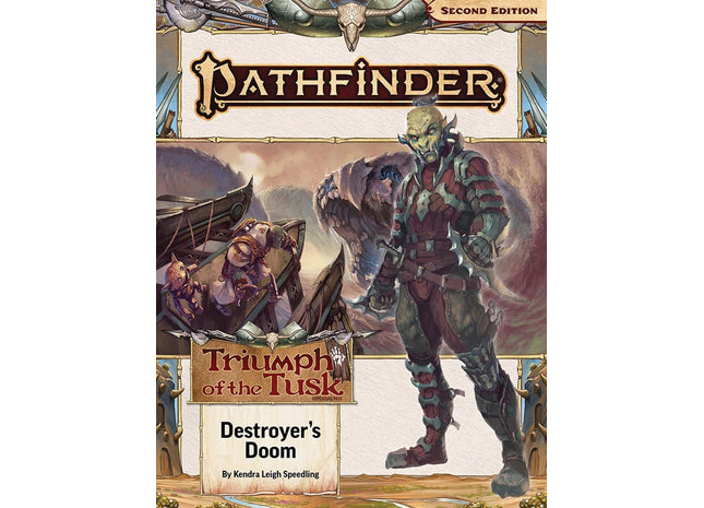 Gamers Guild AZ Paizo Pathfinder RPG (2E) Adventure Path: The Resurrection Flood (Triumph of the Tusk) Part 3 of 3 - Destroyer`s Doom (Pre-Order) AGD