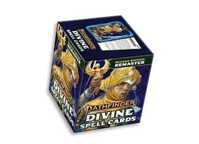 Gamers Guild AZ Paizo Pathfinder RPG (2E): Divine Spell Cards (Remastered) (Pre-Order) GTS