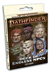 Gamers Guild AZ Paizo Pathfinder Second Edition: Deck of Endless NPCs Southern Hobby