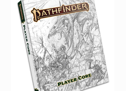 Gamers Guild AZ Paizo Publishing Pathfinder RPG (2E): Pathfinder Player Core (Sketch Cover) (Pre-Order) GTS