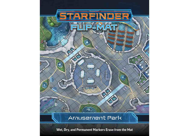 Gamers Guild AZ Paizo Starfinder RPG: Flip-Mat - Amusement Park GTS