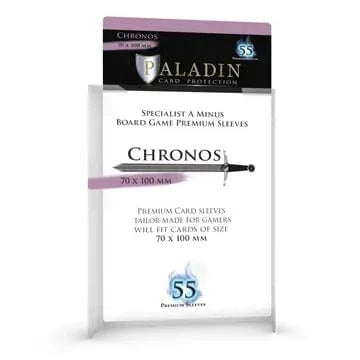Paladin Board Game Sleeves: Chronos (70x100mm) Paladin Board Game Sleeves: Chronos (70x100mm)
