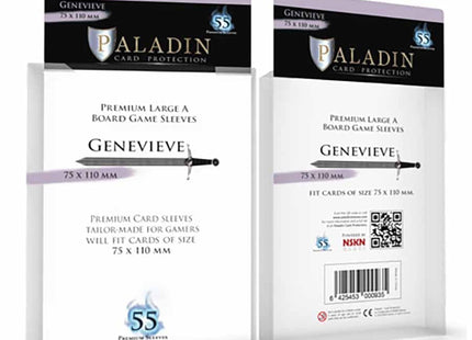 Gamers Guild AZ Paladin Paladin Board Game Sleeves: Genevieve (Premium Large A) GTS