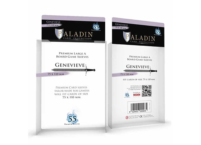 Gamers Guild AZ Paladin Paladin Board Game Sleeves: Genevieve (Premium Large A) GTS