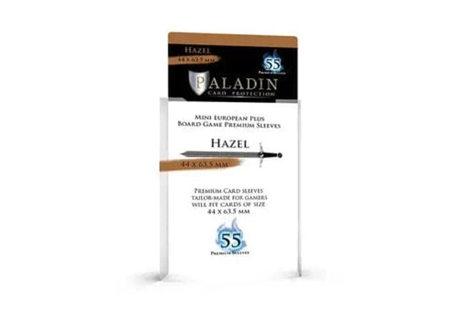 Paladin Card Sleeves (44mm X 63.5mm) 55 Pack: Hazel