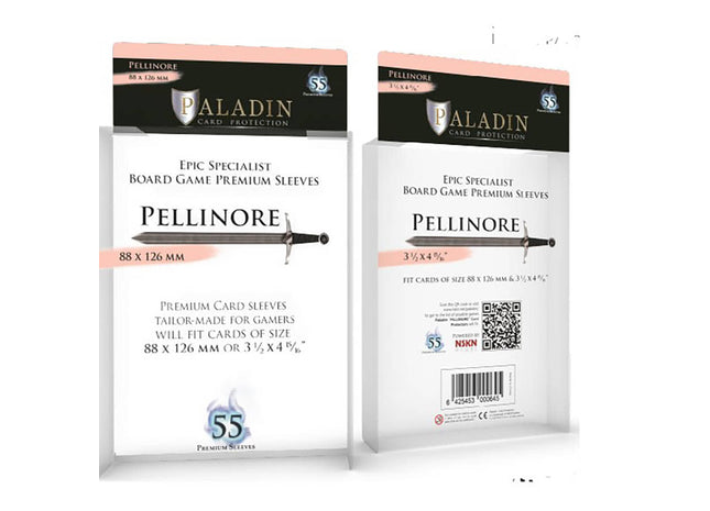 Gamers Guild AZ Paladin Paladin Board Game Sleeves: Pellinore (Premium Epic Specialist) GTS