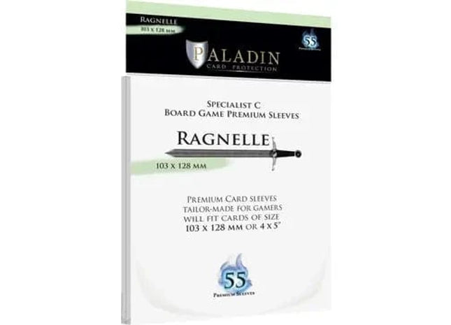 Gamers Guild AZ Paladin Paladin Board Game Sleeves: Ragnelle (103x128mm) Bridge Distribution