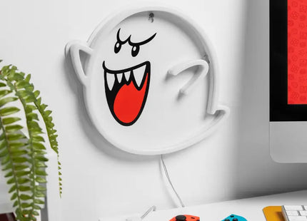 Gamers Guild AZ Paladone Super Mario: Boo - Wall Mountable Led Neon Light Faire