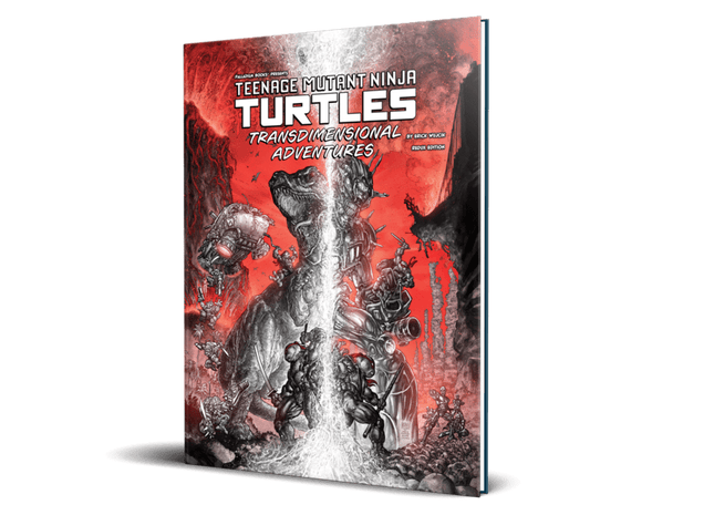 Gamers Guild AZ Palladium Books Teenage Mutant Ninja Turtles Transdimensional Adventures Black, White, & Red Edition (Pre-Order) AGD