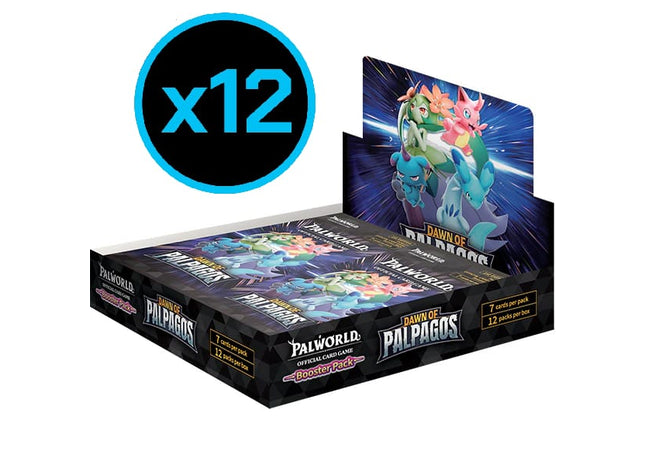 Gamers Guild AZ Palworld OCG Palworld OCG: Dawn of Palpagos - Booster Case (Pre-Order) YY Card World