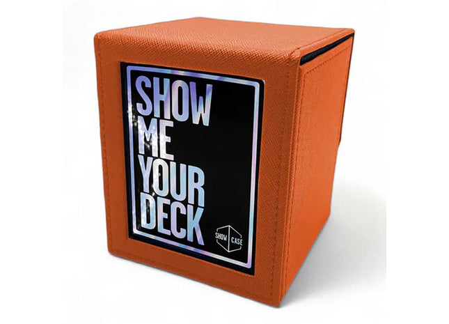 Gamers Guild AZ Panic Wizard Panic Wizard: Showcase 100+ Deck Box: Orange GTS