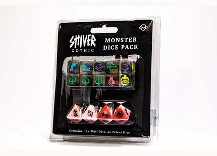 Gamers Guild AZ Parable Games Shiver RPG: Shiver Gothic: Monstrous Archetype Dice Pack - Black Friday GTS