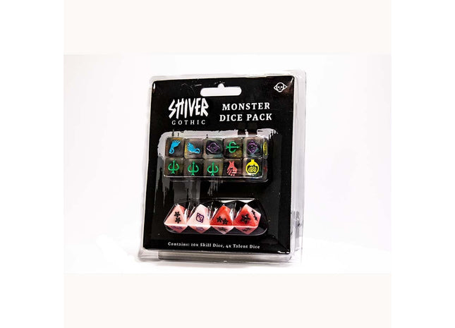 Gamers Guild AZ Parable Games Shiver RPG: Shiver Gothic: Monstrous Archetype Dice Pack - Black Friday GTS