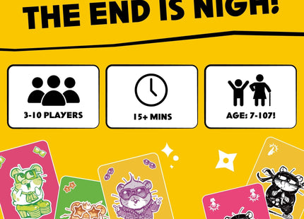 Gamers Guild AZ Party Snail Games Ninja Hamster Apocalypse Disco (Pre-Order) Southern Hobby