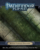 Gamers Guild AZ Pathfinder Flip-Mat: Bigger Flooded Dungeon Southern Hobby