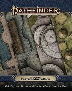 Gamers Guild AZ Pathfinder Flip-Mat: Castles Multi-Pack Southern Hobby