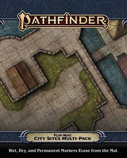 Gamers Guild AZ Pathfinder Flip-Mat: City Sites Multi-Pack Southern Hobby