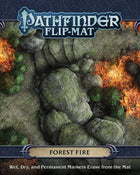 Gamers Guild AZ Pathfinder Flip-Mat: Forest Fire Southern Hobby