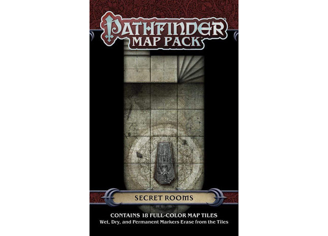 Gamers Guild AZ Pathfinder Map Pack: Secret Rooms Southern Hobby