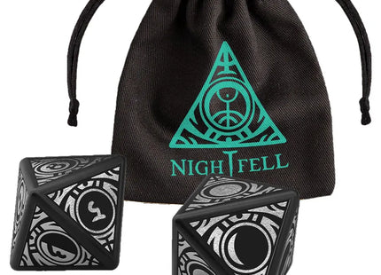 Gamers Guild AZ Pathfinder Pathfinder 2E: Nightfell - 2D8 Special Edition Dice with Bag (Pre-Order) ACD Distribution