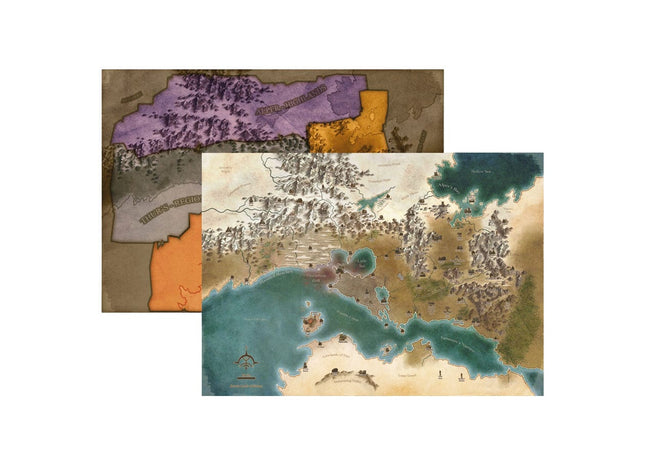 Gamers Guild AZ Pathfinder Pathfinder 2E: Nightfell - Iùrmen's Map Revamped (Pre-Order) ACD Distribution