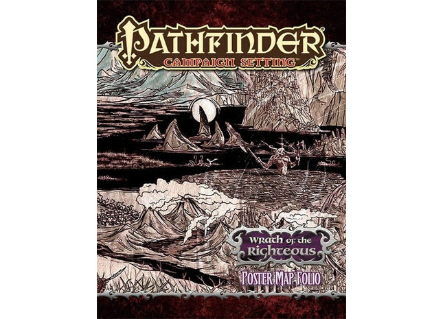 Gamers Guild AZ Pathfinder Pathfinder: Map Folio Wrath/Righteous Southern Hobby