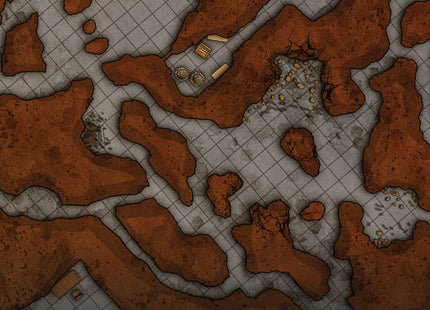 Gamers Guild AZ Pathfinder Pathfinder RPG 2E: Flip-Mat - Crossroads Cavern (Pre-Order) Southern Hobby