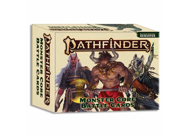 Gamers Guild AZ Pathfinder Pathfinder RPG (2E): Monster Core Battle Cards (Pre-Order) GTS