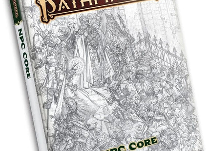 Gamers Guild AZ Pathfinder Pathfinder RPG: NPC Core Hardcover (Sketch Cover Edition) (P2) - Black Friday AGD