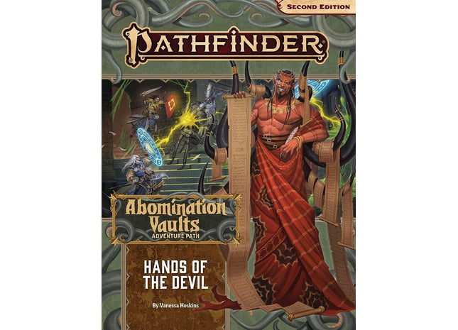Gamers Guild AZ Pathfinder Pathfinder, Second Edition: Adventure Path-Hands of the Devil (Abomination Vaults 2 of 3) Southern Hobby