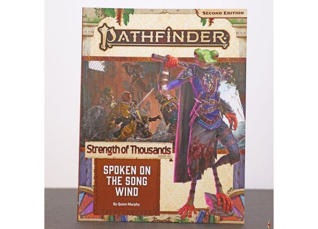 Gamers Guild AZ Pathfinder Pathfinder, Second Edition: Adventure Path- Spoken on the Song Wind (Strength of Thousands 2 of 6) Southern Hobby