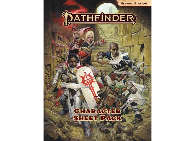 Gamers Guild AZ Pathfinder Pathfinder, Second Edition: Character Sheet Pack Southern Hobby