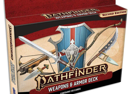 Gamers Guild AZ Pathfinder Pathfinder, Second Edition: Weapons & Armor Deck Southern Hobby