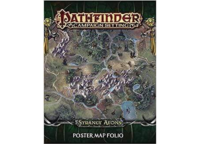 Gamers Guild AZ Pathfinder Pathfinder: Strange Aeons Poster Map Southern Hobby